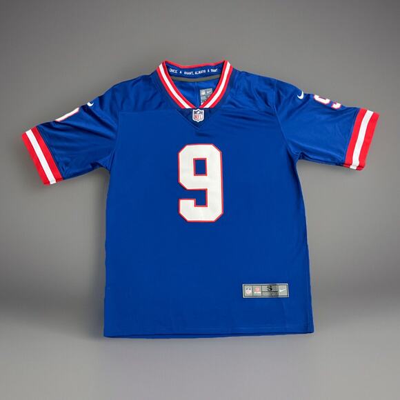 NWT Malik Nabers Giants Preseason Rookie Jersey Rare #9, Nike On Field Size S